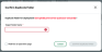 Screenshot of the Confirm Duplicate Folder popup page